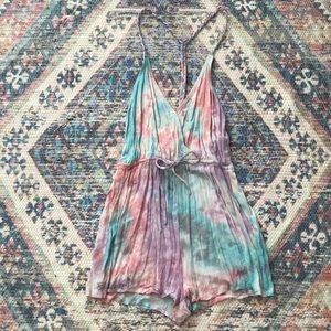 Xenia Boutique Tie-dye Romper